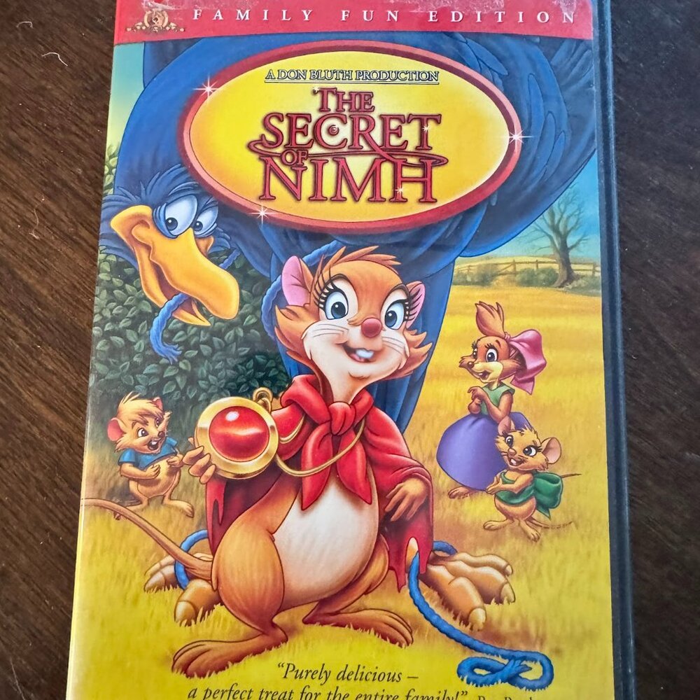 The Secret of Nimh DVD